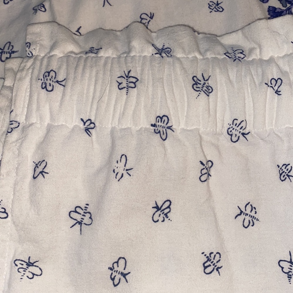 Williams Sonoma dragonfly / butterfly cafe curtains valances - Picture 3 of 4